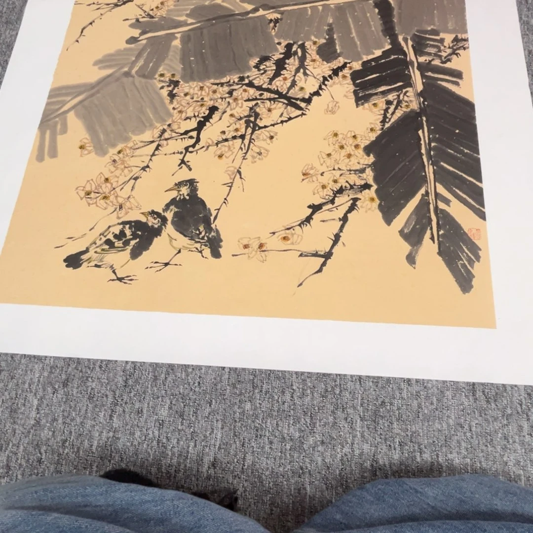 泉***夫国画绘画作品多次参加全国