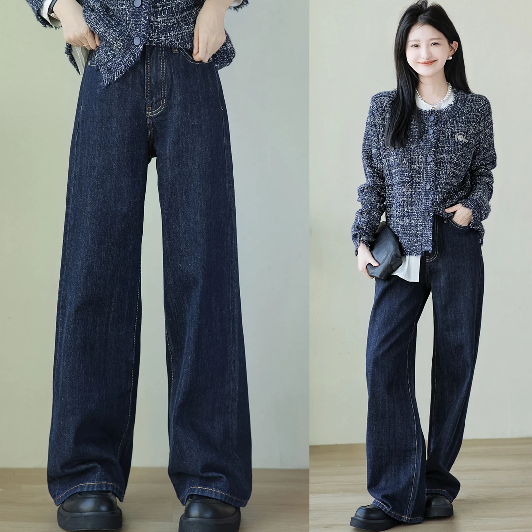 【赵大喜】法棍牛仔裤 | 100赤耳牛仔棉/定制拉链 直筒裤