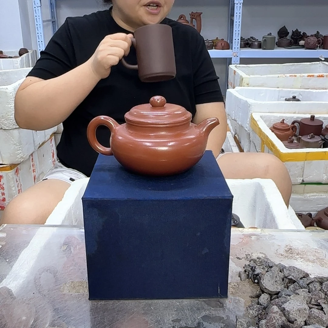 茶壶紫砂宜兴紫砂壶瑕疵处理