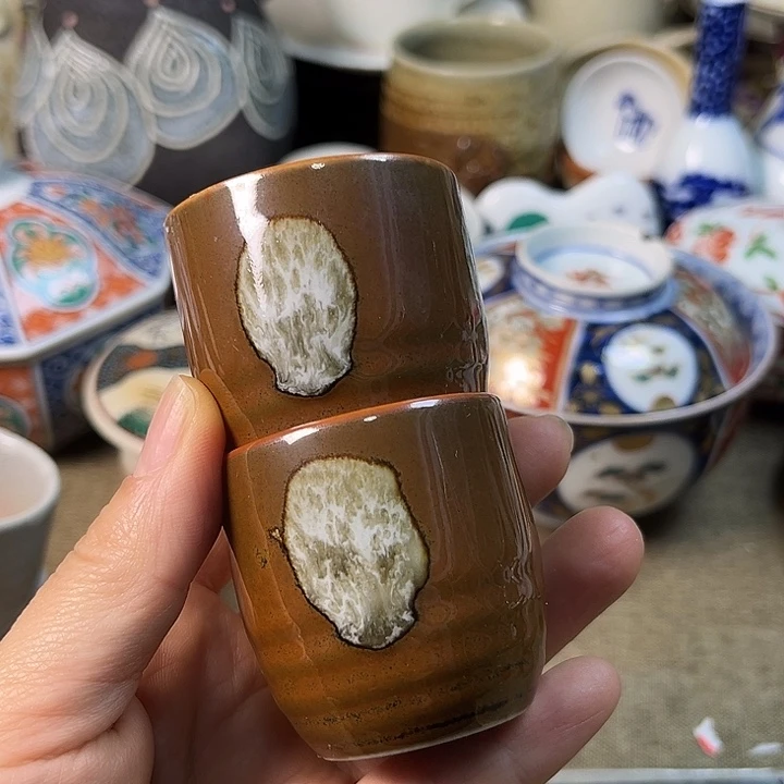 一对 陶瓷满38包邮不退不换