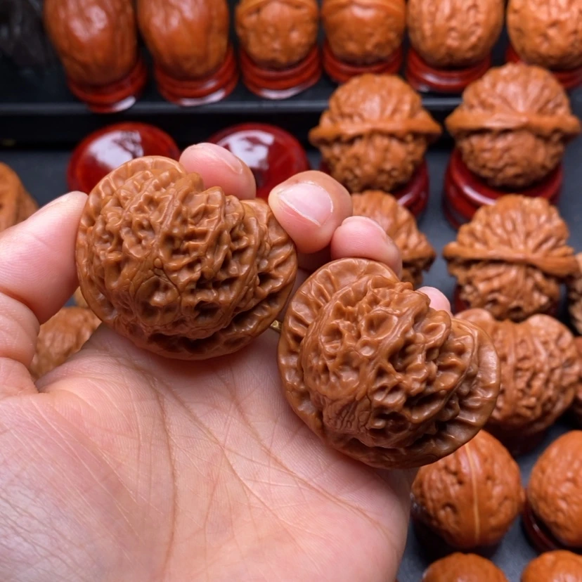 【闪购商品】文玩核桃把件43宫灯