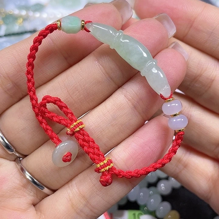 翡翠手绳未镶嵌随*489999999999