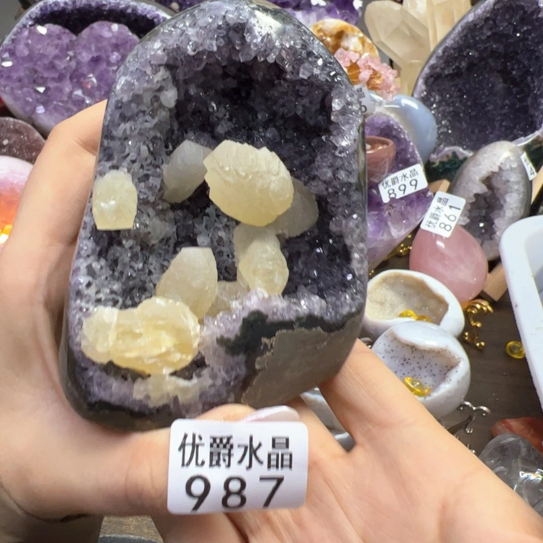 未镶嵌大型摆件（非配饰）紫晶987