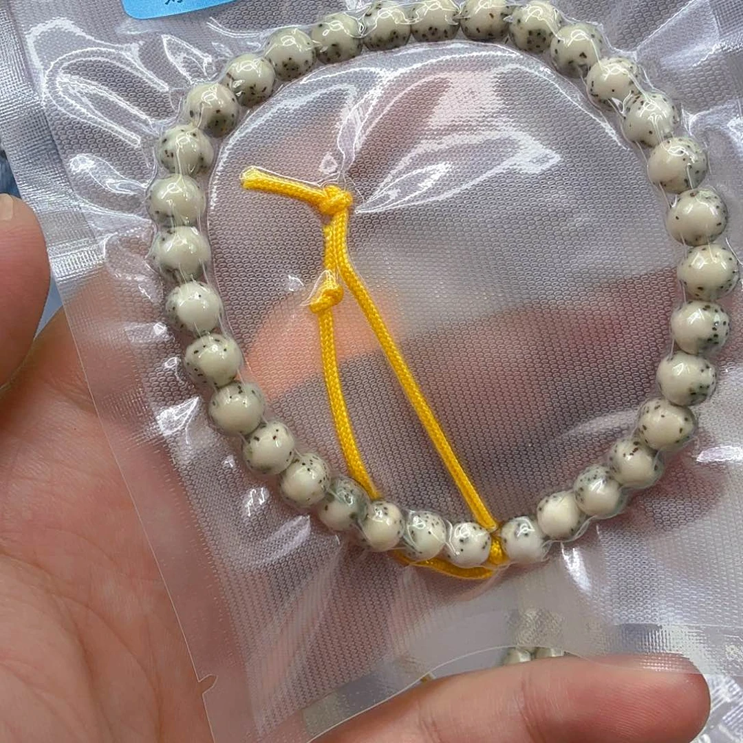 星月菩提手串89高端半臂大留白星月菩提0.7圆手持
