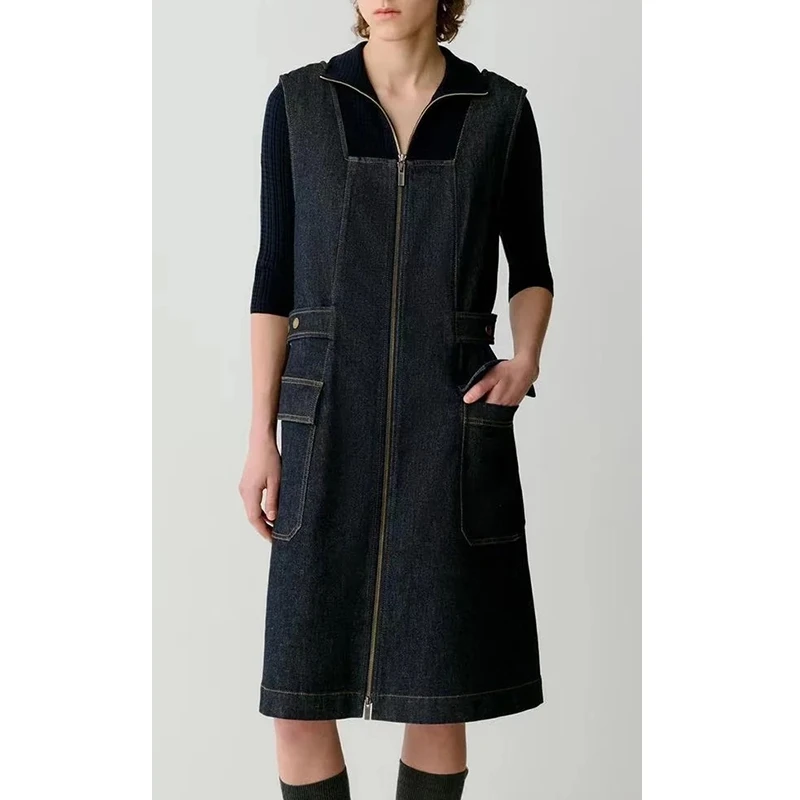 原单非市面货！“小禾“进口环保土耳其牛仔连衣裙C486