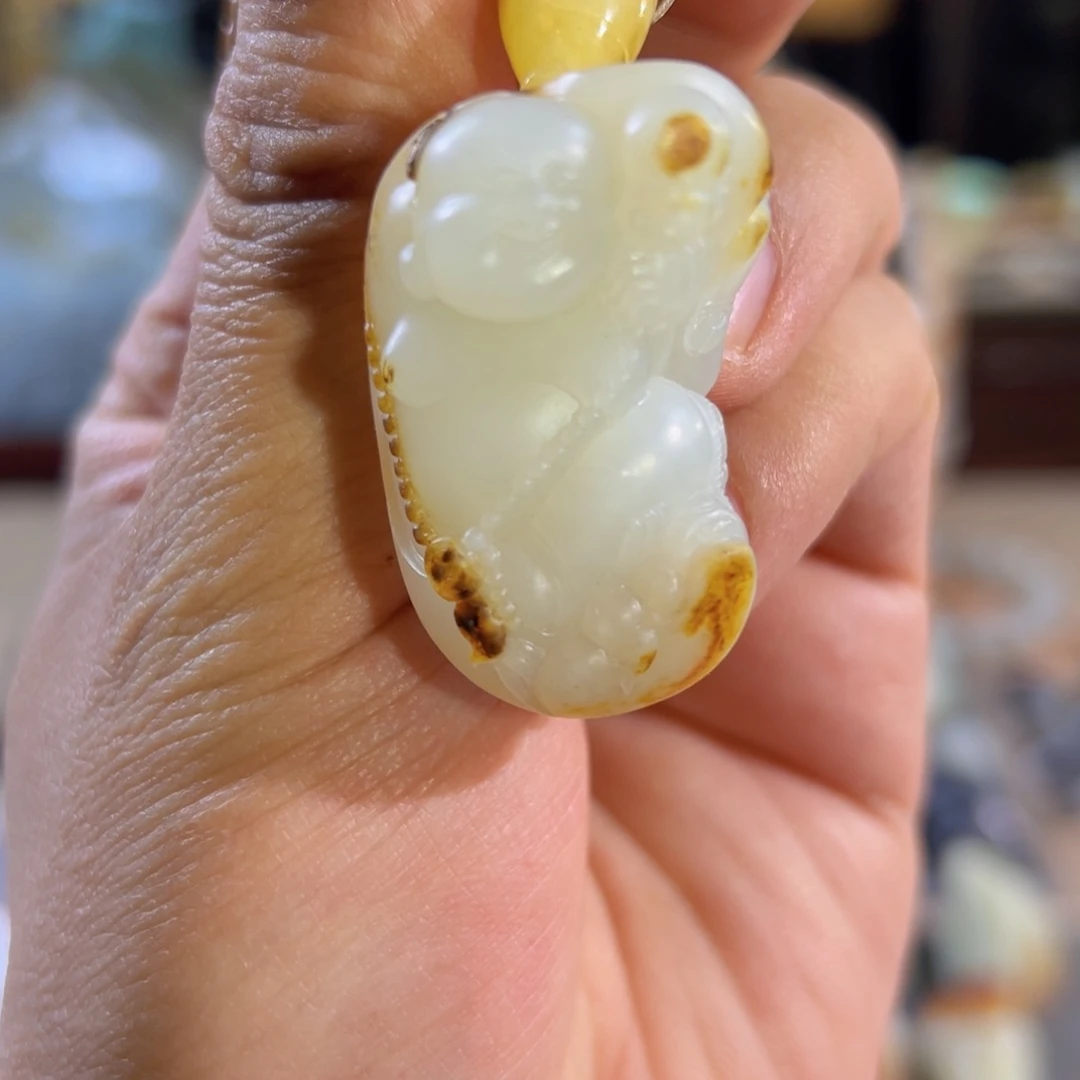 和田玉挂件未镶嵌