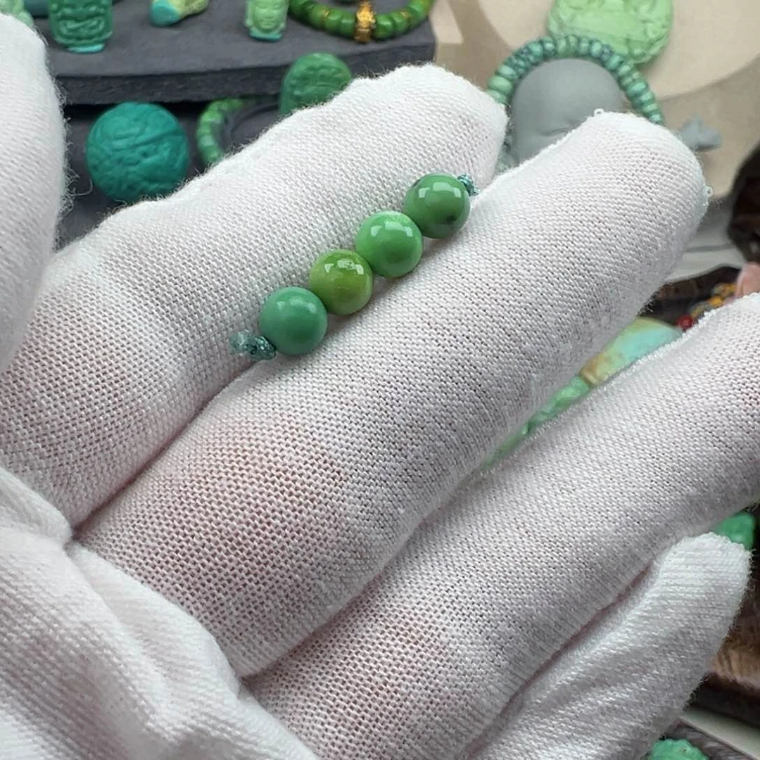 绿松石菜籽黄绿松石z未镶嵌