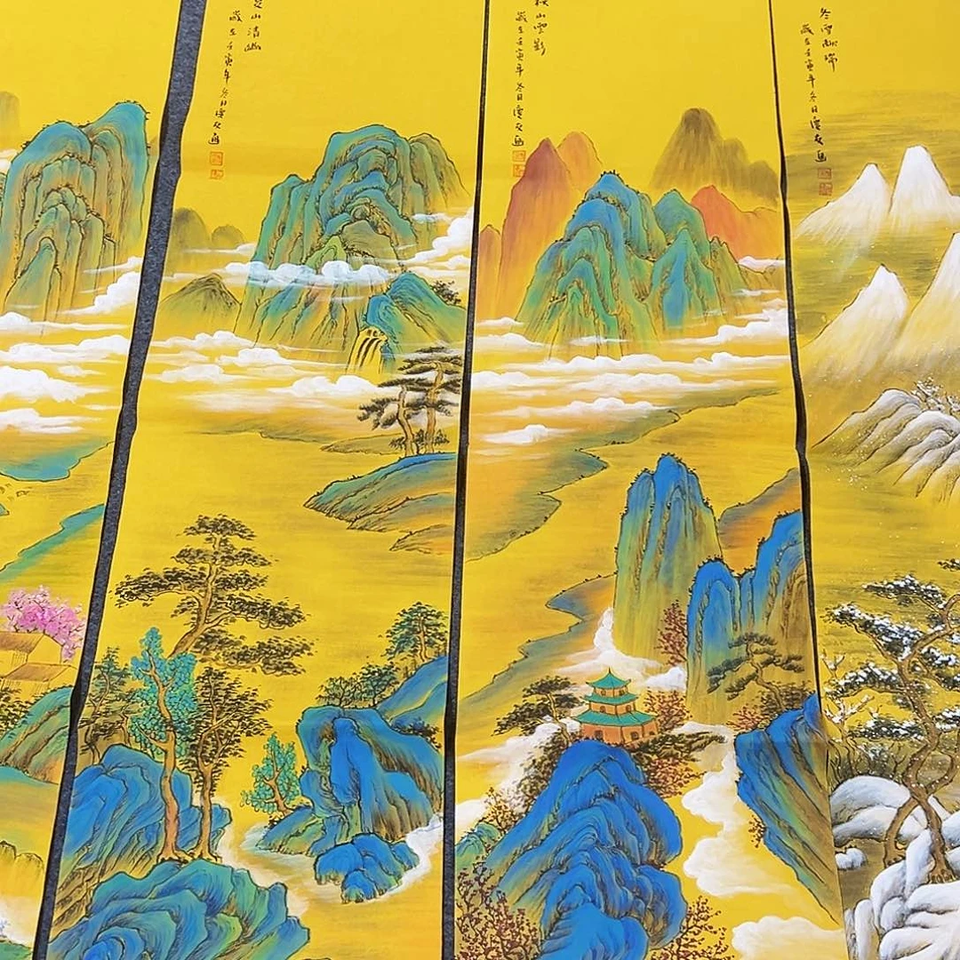 国画事事顺心如意万事如意