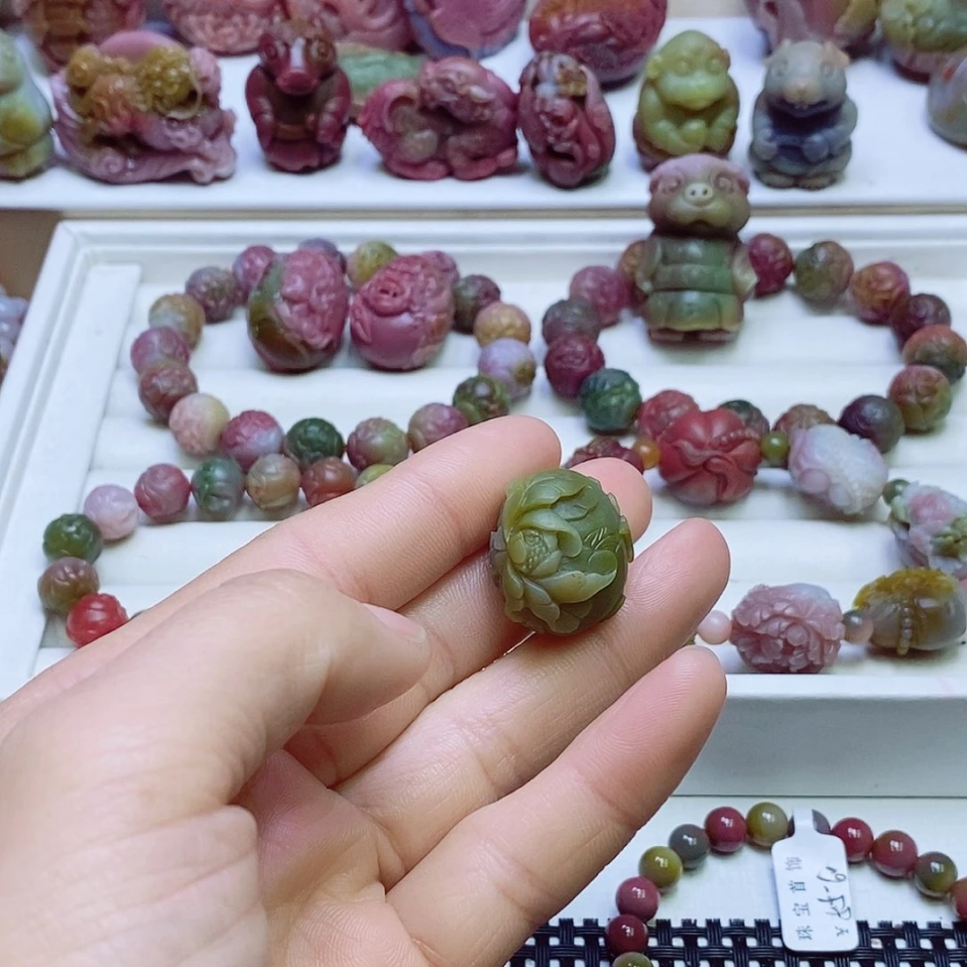 玛瑙/玉髓盐源玛瑙未镶嵌