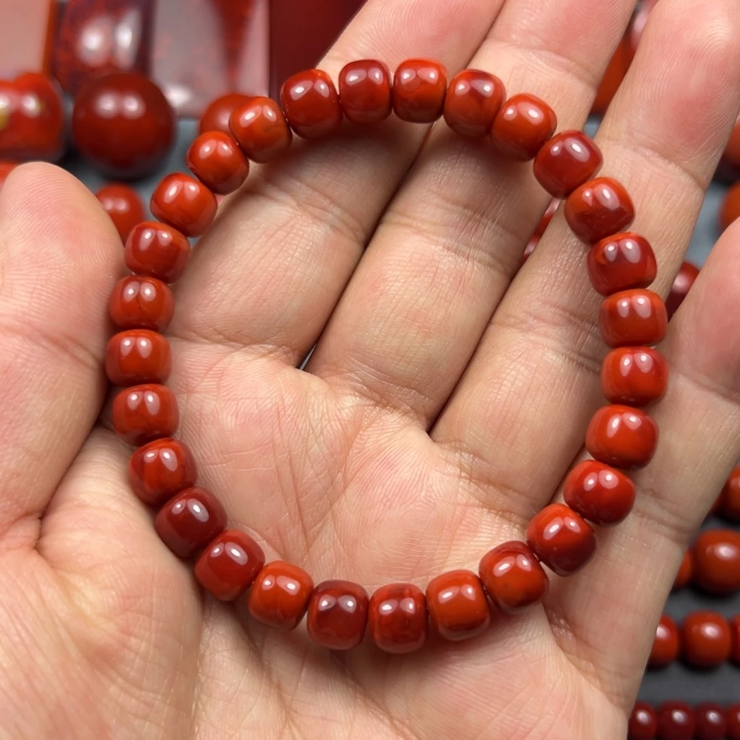 南红玛瑙未镶嵌珠宝奇石尺寸8/7+