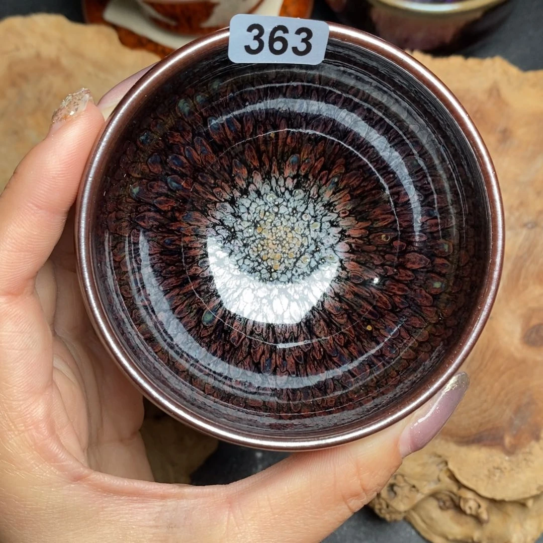 茶盏建窑建盏主人杯363