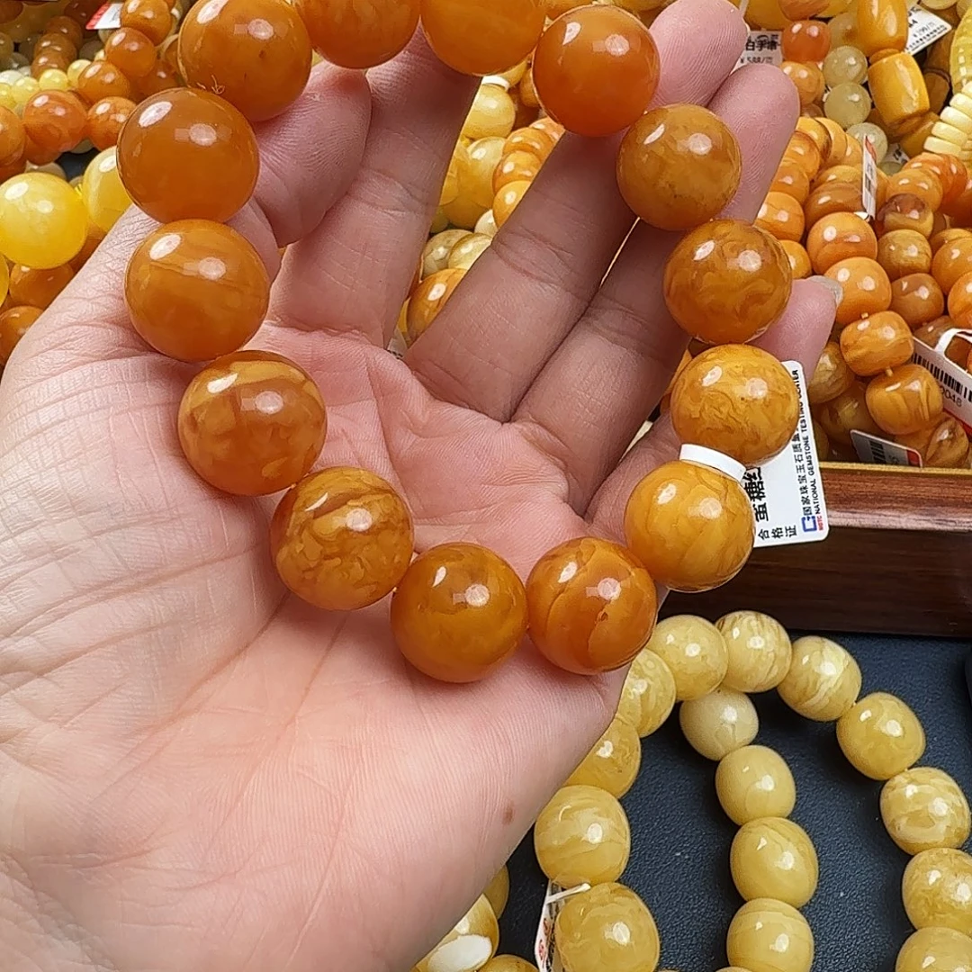 琥珀未镶嵌珠宝奇石