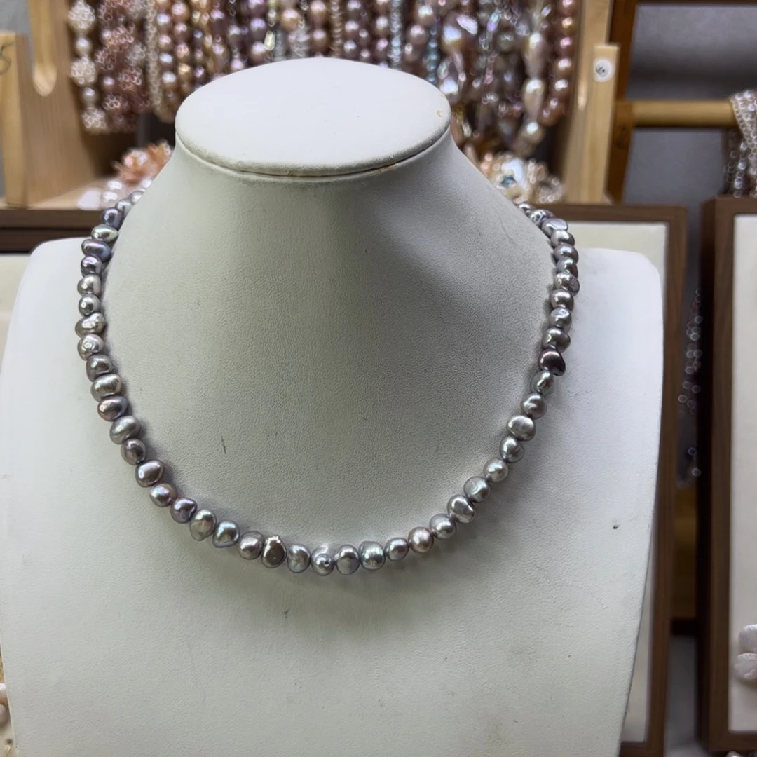 手绳合金淡水珍珠