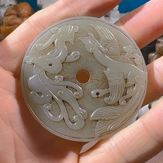 和田玉（糖玉）未镶嵌挂件