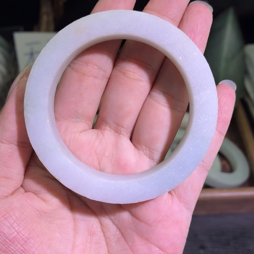 定制翡翠未镶嵌缅甸翡翠A货手镯毛胚定制