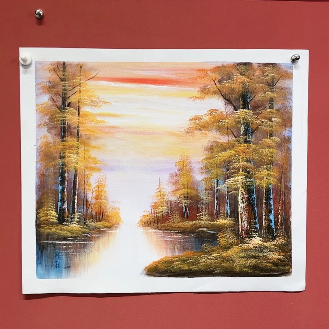 油画刘文桂油画作品