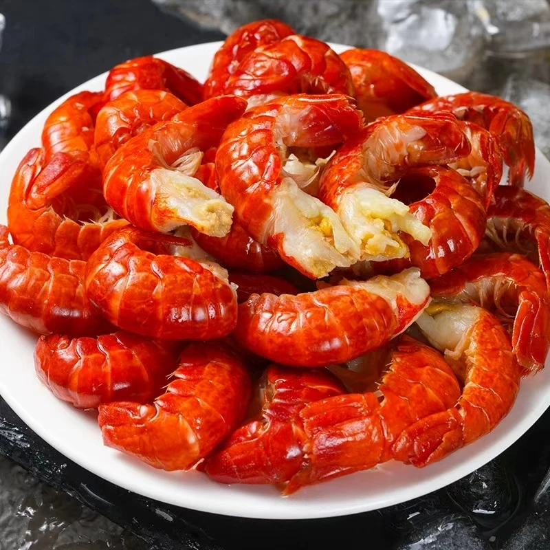 【顺丰发货】新鲜美味大特龙虾尾 麻辣蒜蓉 80粒左右/斤 1500g/包