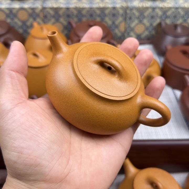 啊***耀茶壶紫砂黄金段零添加