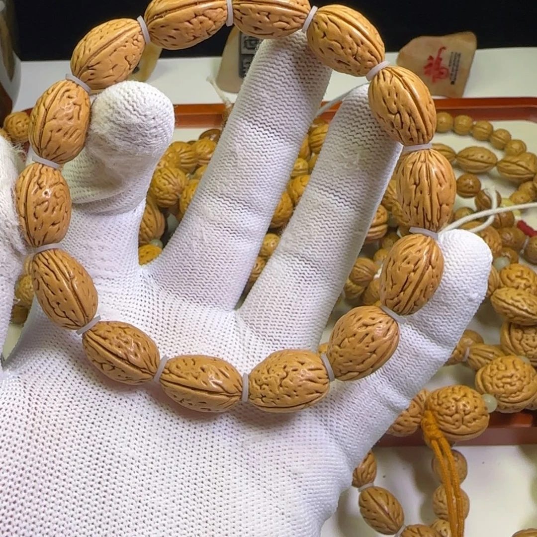 桃核手串野生桃核金瓜子钱袋子