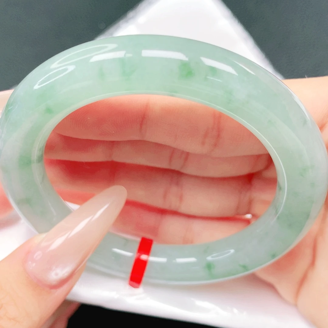 翡翠未镶嵌手镯54