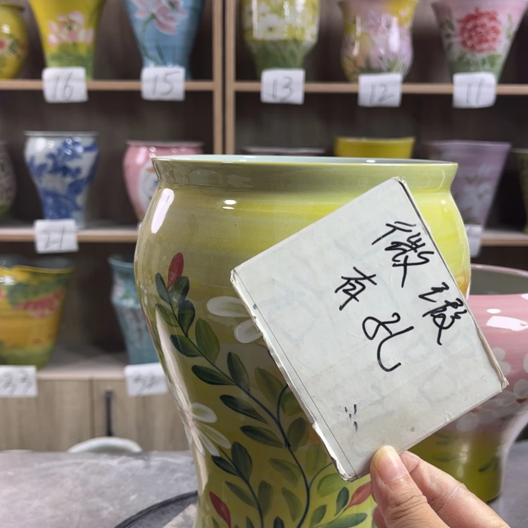 景德镇陶瓷花盆花盆