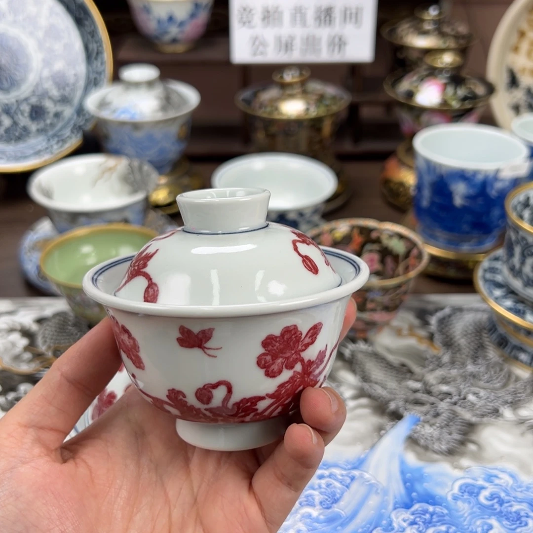 蹦***跶景德镇手工手绘陶瓷