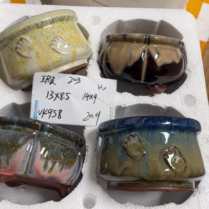 粗陶多肉花盆微瑕203