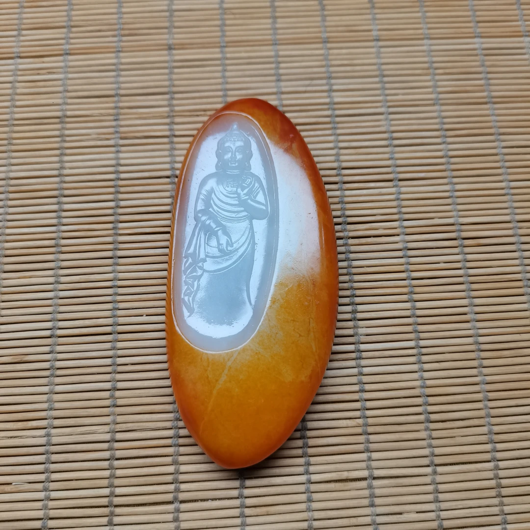 新疆和田玉大日如来96克