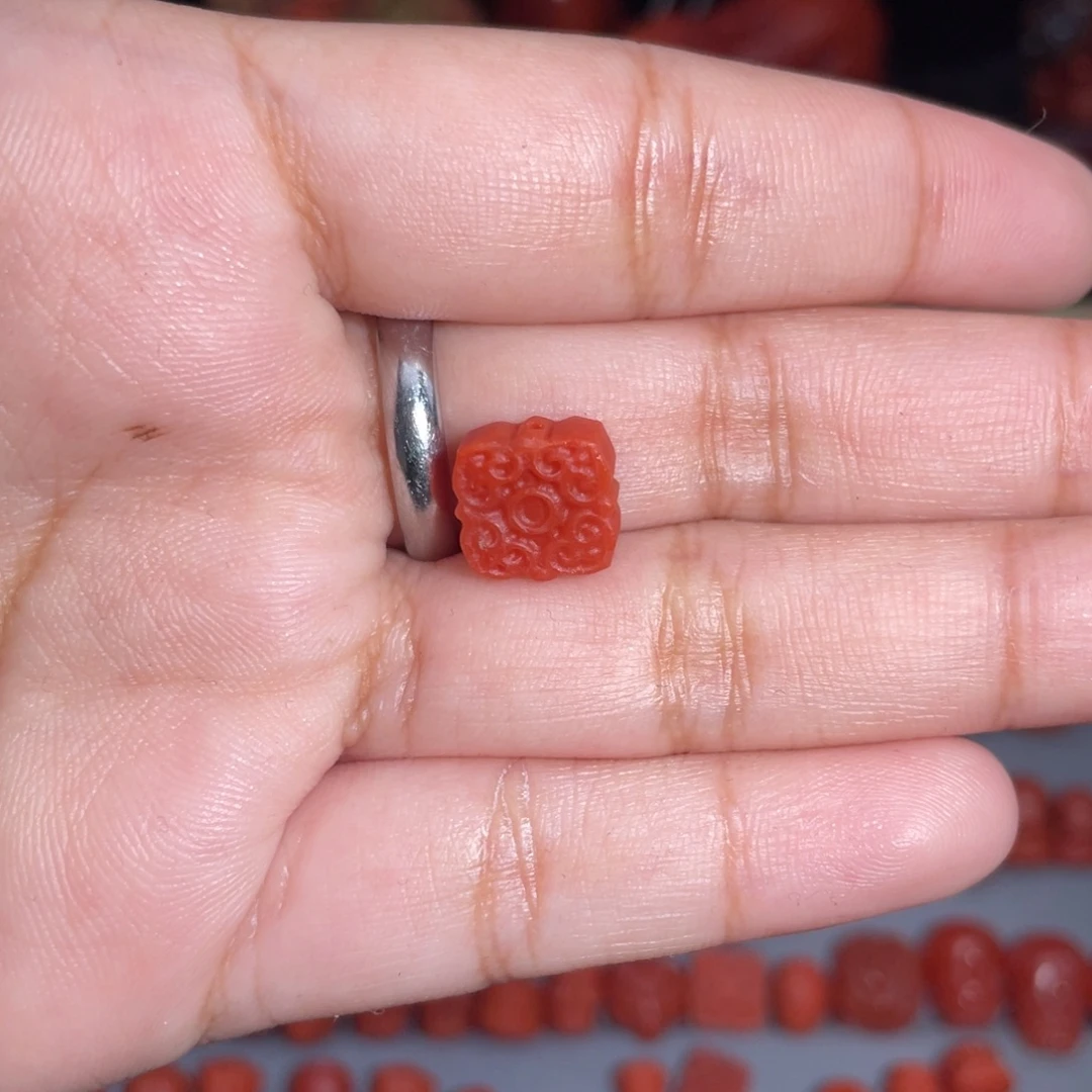 未镶嵌如意10.2mm南红玛瑙