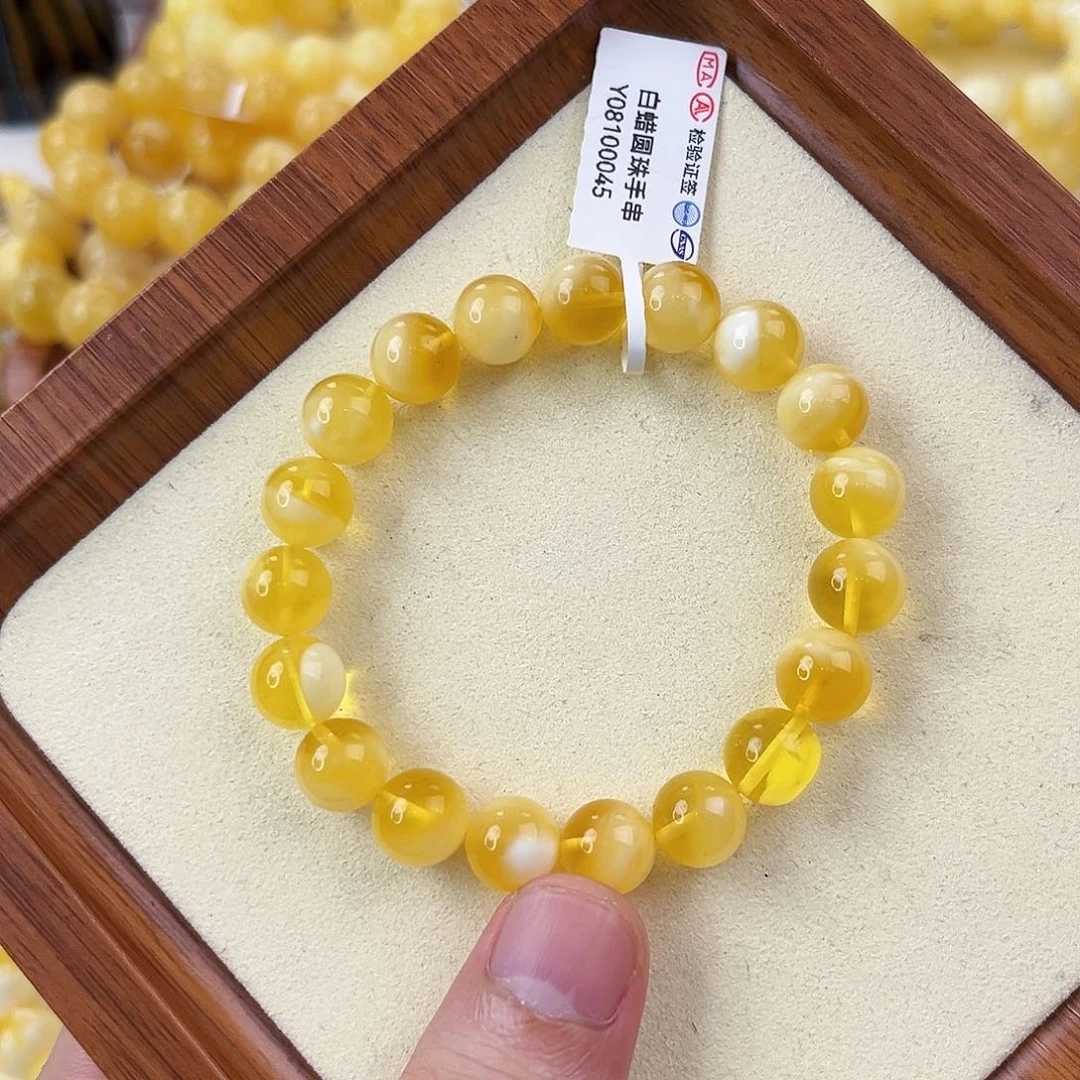 手串蜜蜡未镶嵌w*d10.3mm