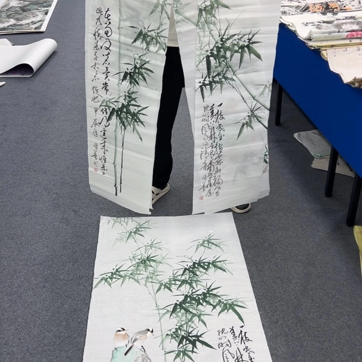 国画宣纸纯手绘字画