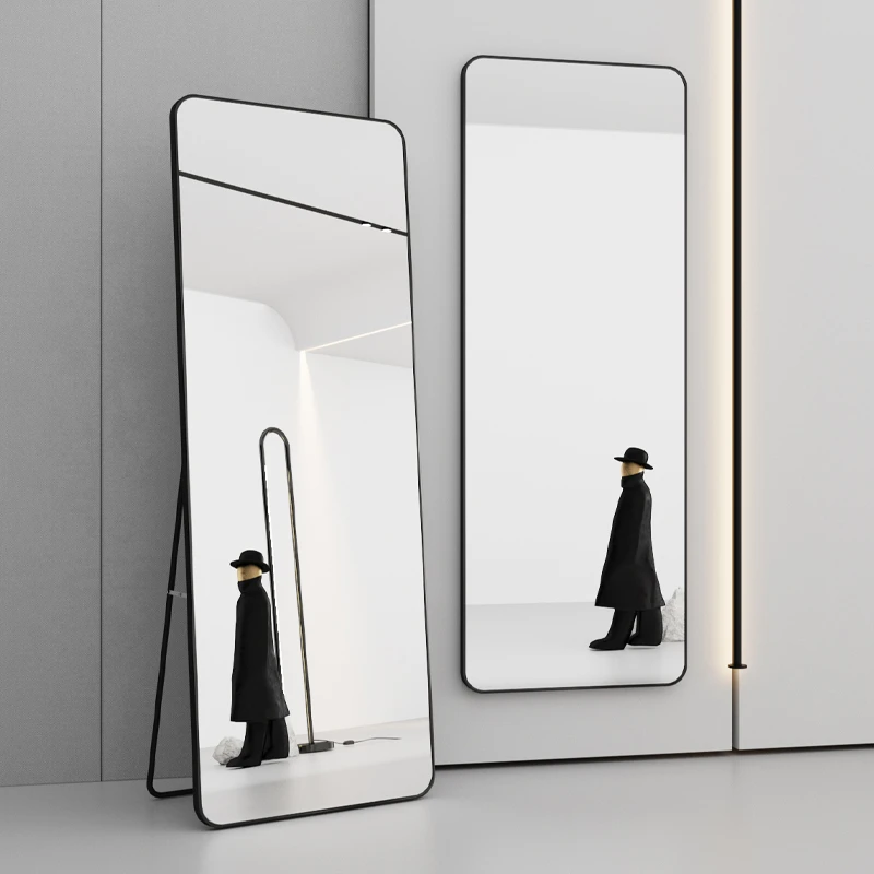 镜子全身镜家用落地镜卧室高清化妆镜挂墙穿衣镜更衣室镜女生卧室