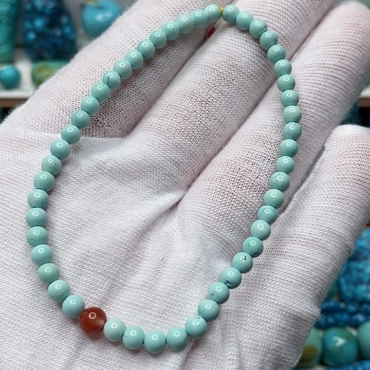 绿松石未镶嵌天然原矿 地大质检