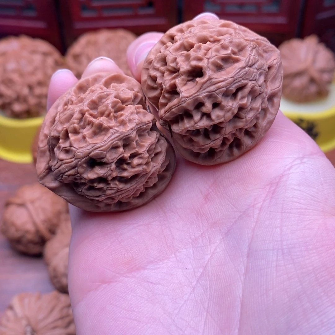 吊坠文玩核桃～宫灯