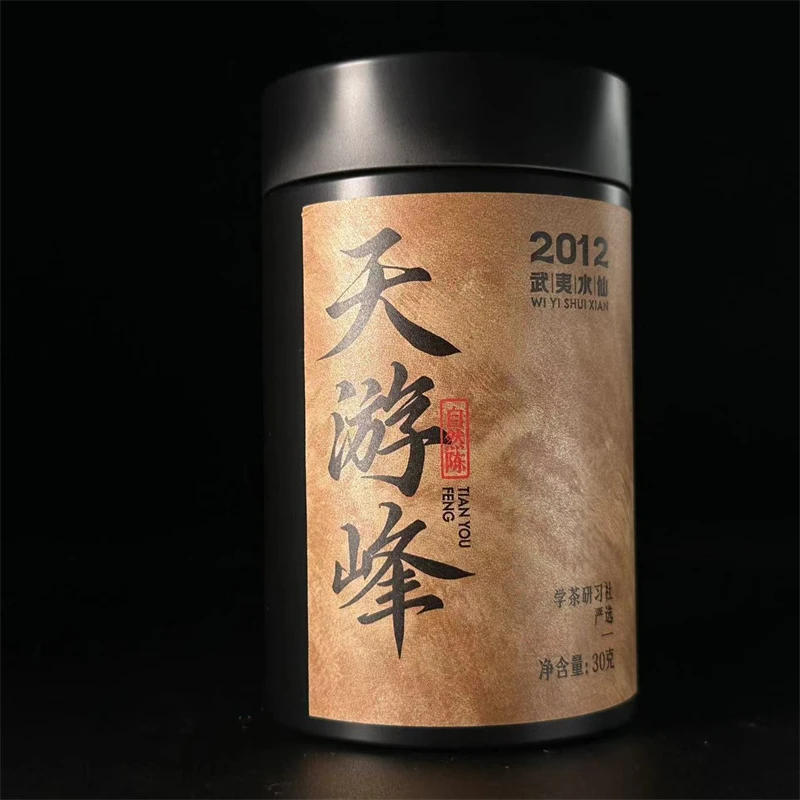 [学茶严选]2012天游峰水仙(自然陈)-武夷岩茶