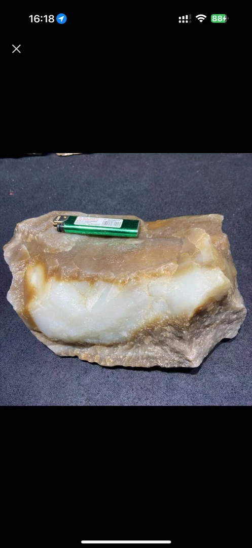 玉质籽石原石天然观赏石