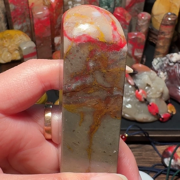 昌化鸡血石@**斋昌化鸡血石