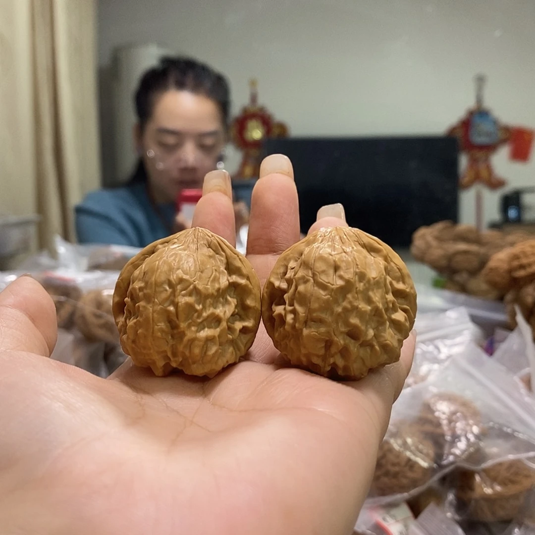 把件文玩核桃36金蟾樽有修