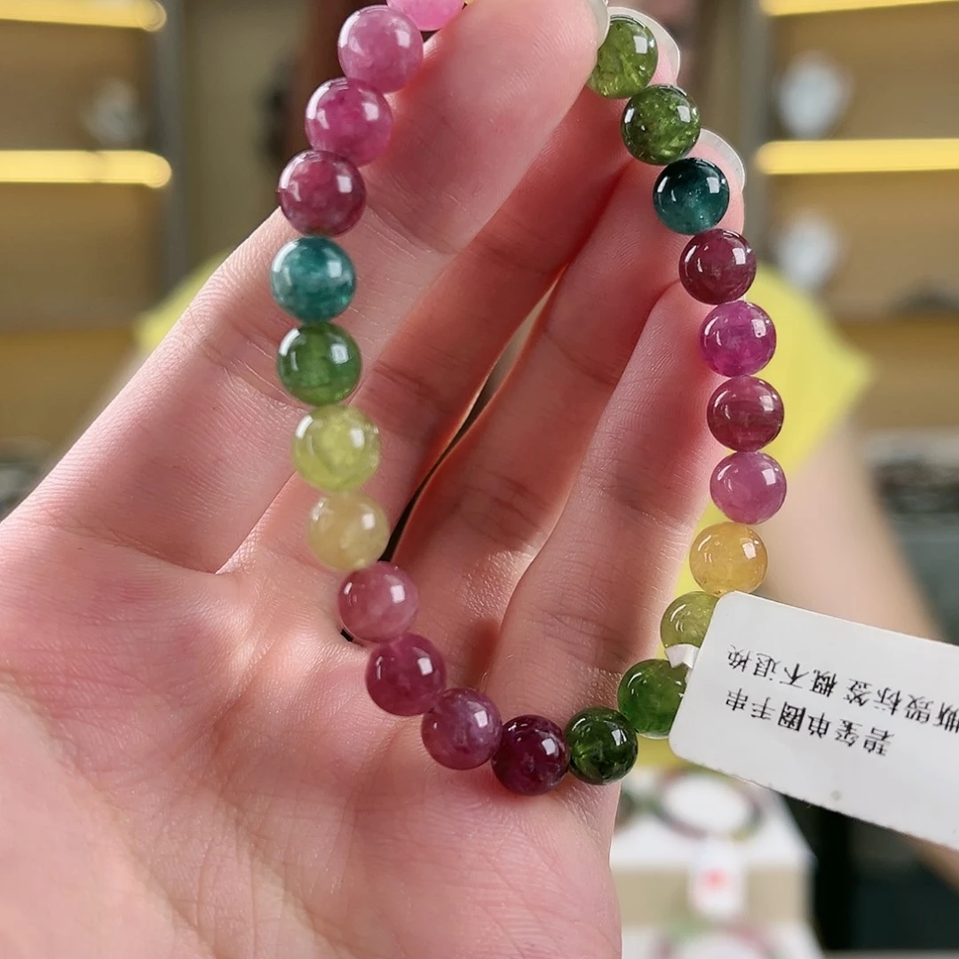 碧玺（多样性发一件）7mm未镶嵌碧玺