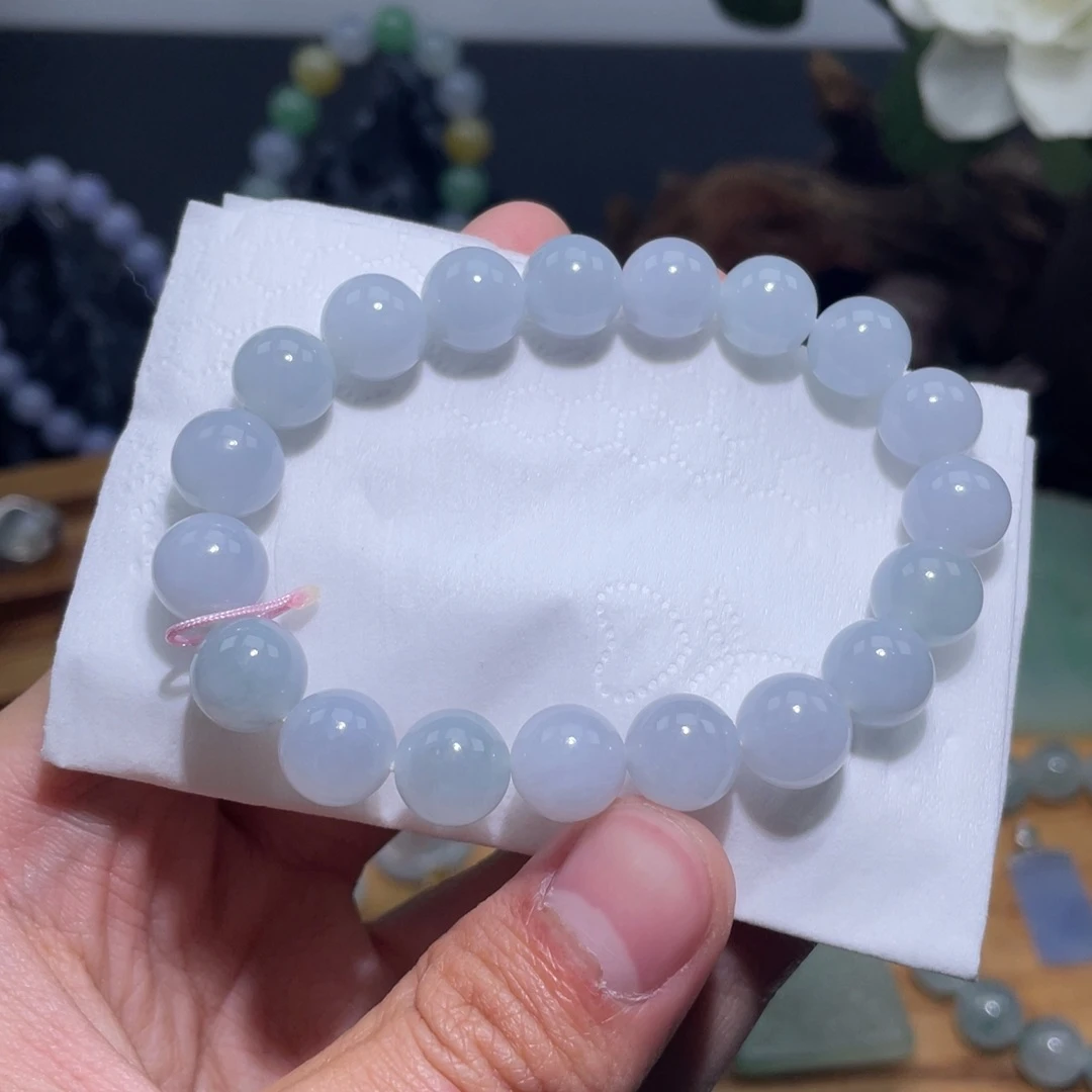 定制翡翠未镶嵌手串