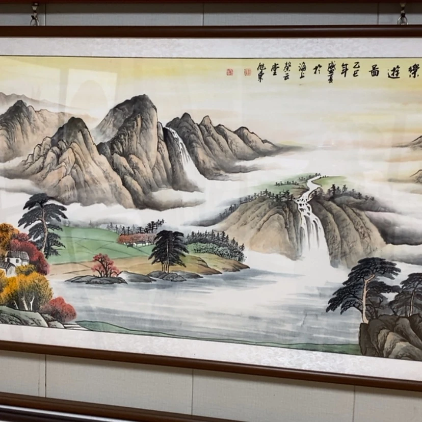 【闪购商品】国画手绘国画带框