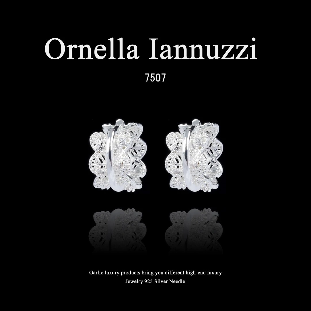 镀K金 Ornella Iannuzzi耳饰~7507