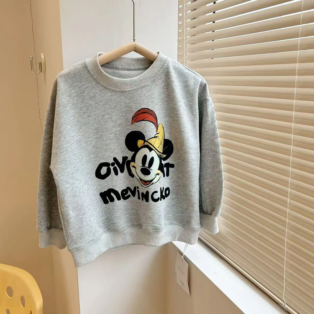 M100 女童 女宝宝 春季 纯棉 卫衣 圆领 上衣 长袖 男童 印花