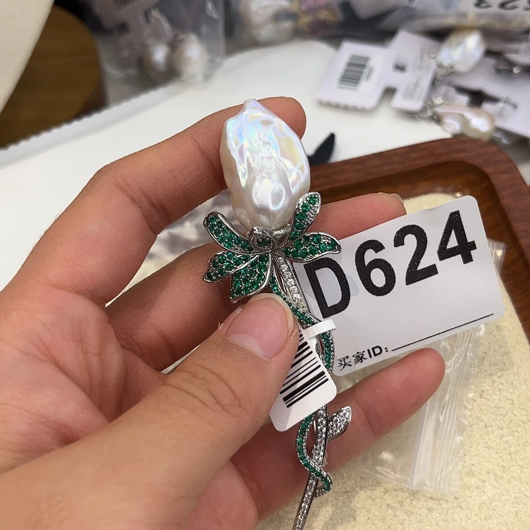 耳饰合金淡水珍珠