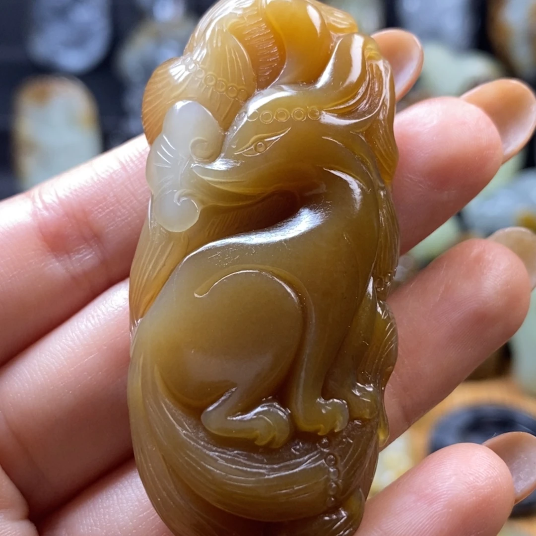未镶嵌和田玉挂件