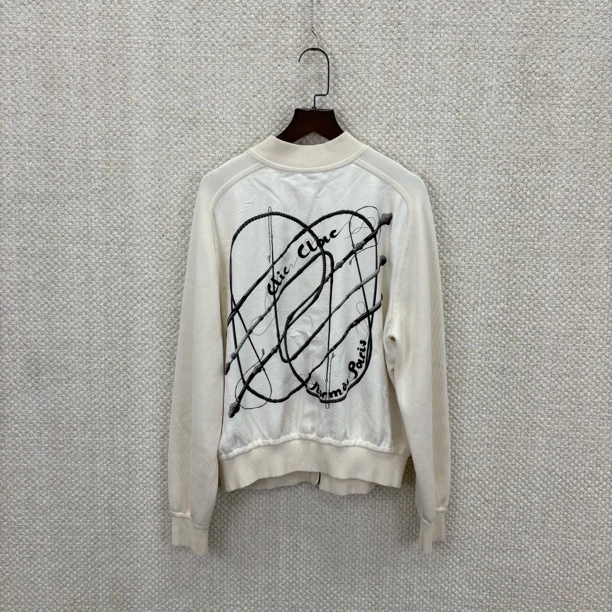 99新 Hermes/爱马仕 休闲几何印花圆领套头卫衣 ys001473