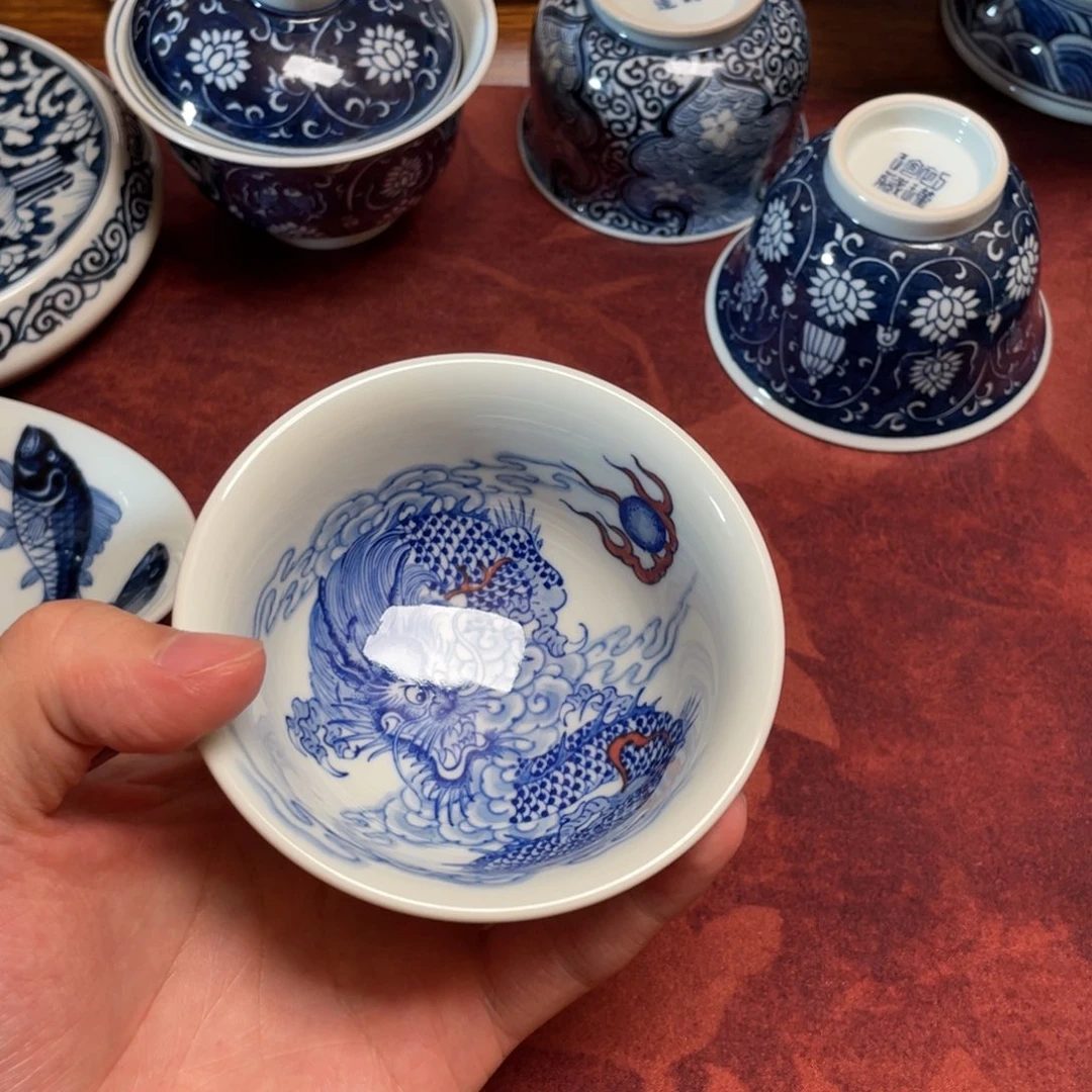 在***乐景德镇陶瓷手工手绘