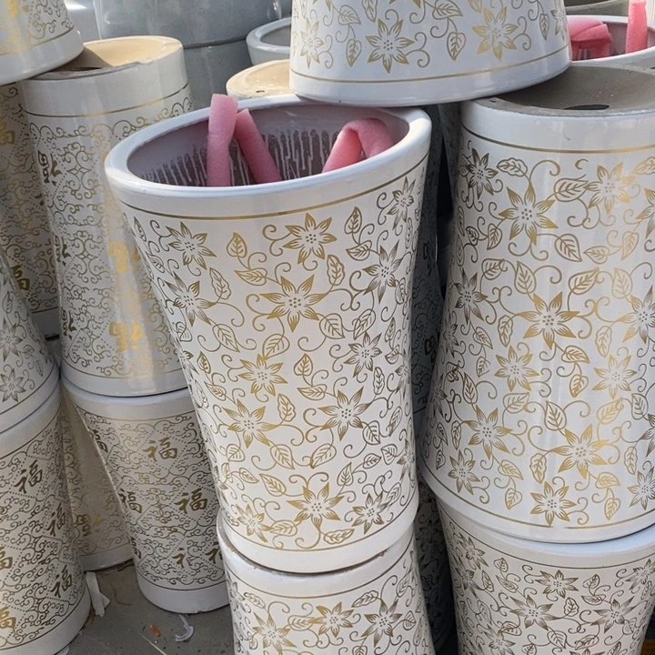 高腰白金花特大号口38/55