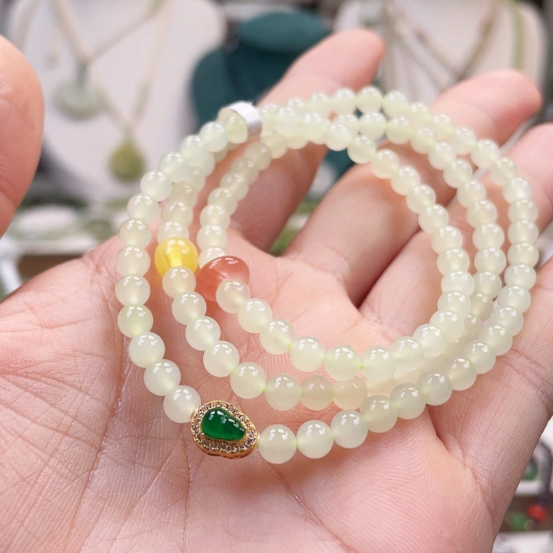 未镶嵌手链和田玉5