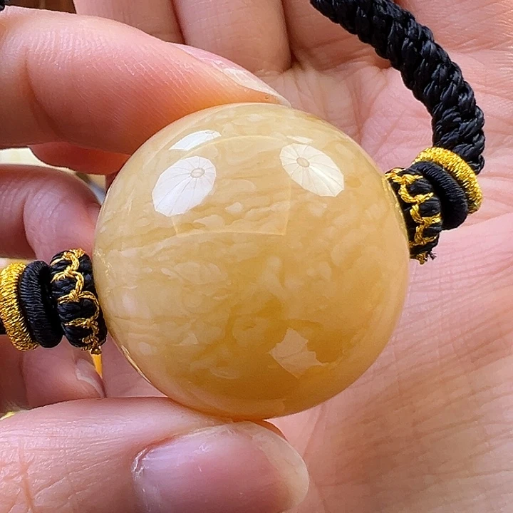 蜜蜡颈饰未镶嵌蜜蜡